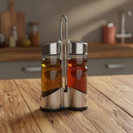 Ecet- és olajtartó, 2 részes, 20 cm