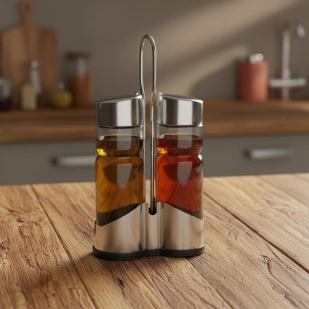 Ecet- és olajtartó, 2 részes, 20 cm