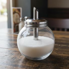 Cukorszóró 260 ml, bólintós, üveg