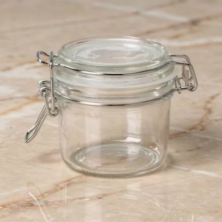 Swing csatos üveg, befőttes, 200 ml, 8,5×8,5 cm