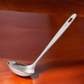 Levesmerőkanál, 9×28 cm, Büfé 187, rozsdamentes