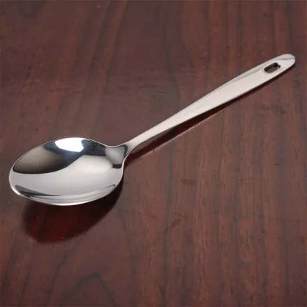 Tálalókanál, szervírozókanál, teljes hossza 31 cm, rozsdamentes, Büfé 187