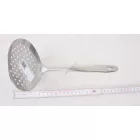 Szűrőkanál, 11x32,5 cm, Büfé 187, rozsdamentes