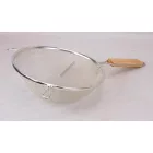 Szűrő fanyéllel, 20 cm