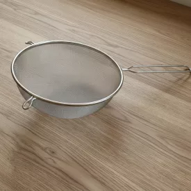 Passzírozó szűrő, 25 cm, rozsdamentes