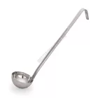 Merőkanál, 125 ml, űrmértékjelölt, nyélhossz: 32 cm, átmérő: 8 cm