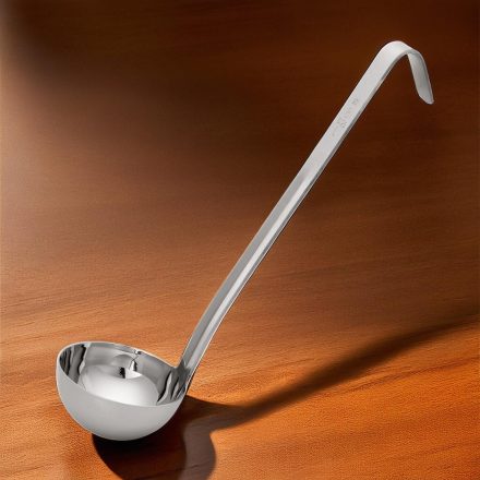 Merőkanál, 70 ml, űrmértékjelölt, nyélhossz: 22 cm, átmérő: 6,5 cm
