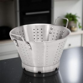 Szűrődézsa üsthöz, 36 cm, talpas, rozsdamentes