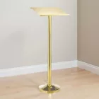 Kiállító pult, 118 cm, arany színű