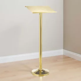 Kiállító pult, 118 cm, arany színű