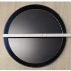 Pizzaforma, felső átm.: 32 cm, alsó átm.: 30 cm, kékvas