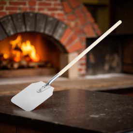 Pizzalapát fanyéllel, 100 cm, alumínium