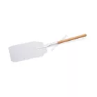 Pizzalapát fanyéllel, 100 cm, lapátfej: 25x24 cm, alumínium