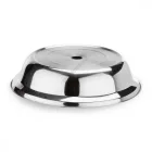 Tányérfedő, cloche, 27×6 cm, rozsdamentes