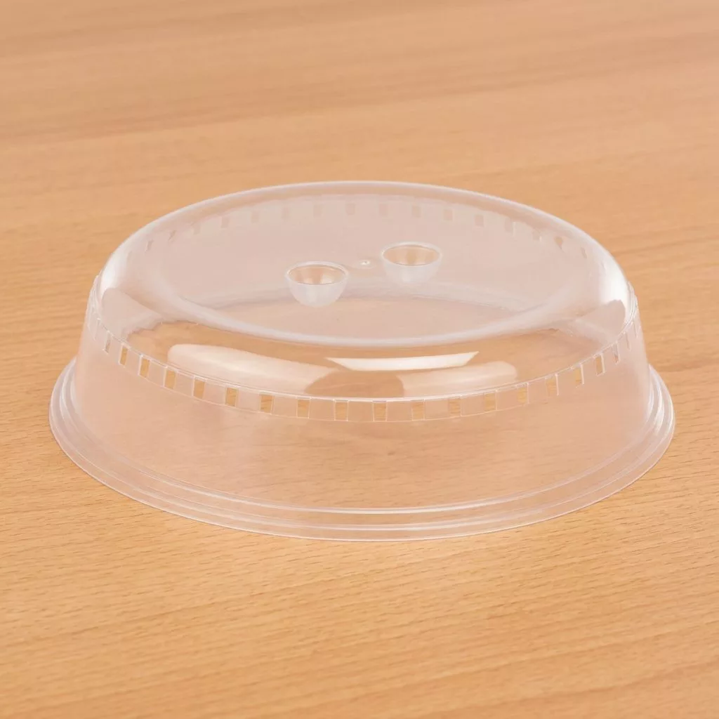 Tányérfedő, cloche, 26×7 cm, polikarbonát