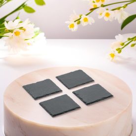 Pala kínálószett, 4 db-os, 10×10 cm, 4 mm vastag