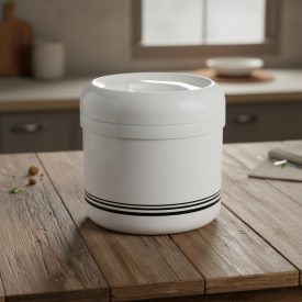 Jégvödör, duplafalú, 4 l, fehér, polipropilén