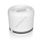 Jégvödör, duplafalú, 4 l, fehér, polipropilén