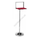 Információs tábla, 120 cm, ezüst színű