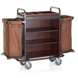 Heidi szobaasszony kocsi, 146×50×120 cm, barna