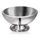 Pezsgősvödör, talpas, prémium duplafalú, 9 l, 43×22,5 cm, rozsdamentes