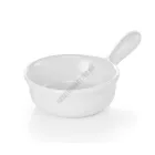 Szószos kínáló nyéllel, 30 ml, porcelán