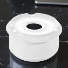 Szélfogós hamutartó, 10×7,5 cm, sorolható, porcelán