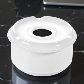 Szélfogós hamutartó, 10×7,5 cm, sorolható, porcelán