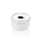 Szélfogós hamutartó, 10×7,5 cm, sorolható, porcelán