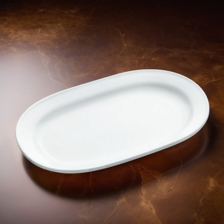 Sültes tál, 36×21 cm, porcelán