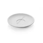 Italia kávéscsésze alj, 12,5 cm, porcelán