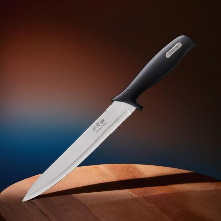 Henteskés, 19,8 cm penge, gumírozott nyél, Let's Cook