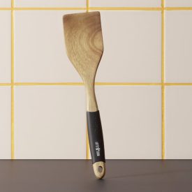   Fordítólapát, 30,5 cm, szilikon nyél, akácfa, Let's Cook