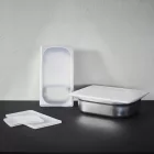 Flexsil szilikonfedél, GN 1/2 méretű edényre