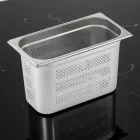 GN edény, 1/3 200 mm, perforált, rozsdamentes