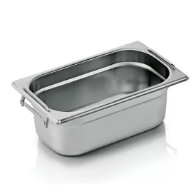 GN edény, 1/4 100 mm, 2,8 l, csúszófüllel, rozsdamentes