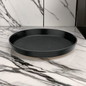 Csúszásmentes sörös tálca, kerek, 36×3,5 cm