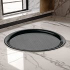 Kávéházi tálca 26,5×19 cm, fekete