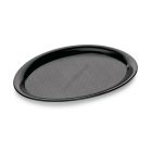 Kávéházi tálca, 29×22 cm, fekete
