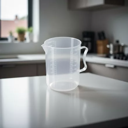 Mérőkancsó, 1 l, átlátszó skála, polipropilén