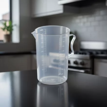 Mérőkancsó, 2 l, átlátszó skála, polipropilén