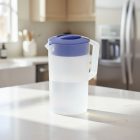 Kancsó kék tetővel, mércés, 2,5 liter, polipropilén