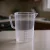 Mérőkancsó, 5 liter, kék skála, polipropilén