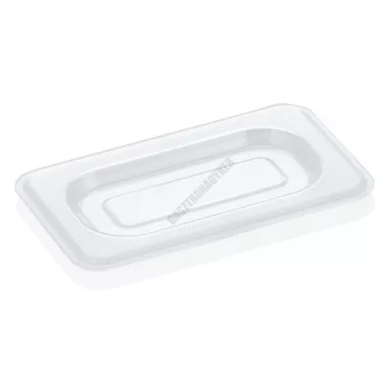 GN 1/9 fedő fekete edényhez, (9519), átlátszó, polikarbonát