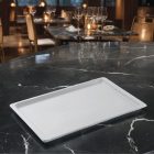 Műanyag tálca, 53×37, szürke