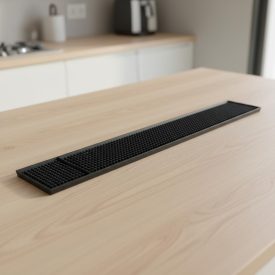 Bár gumi munkalap 59×8×1 cm, fekete