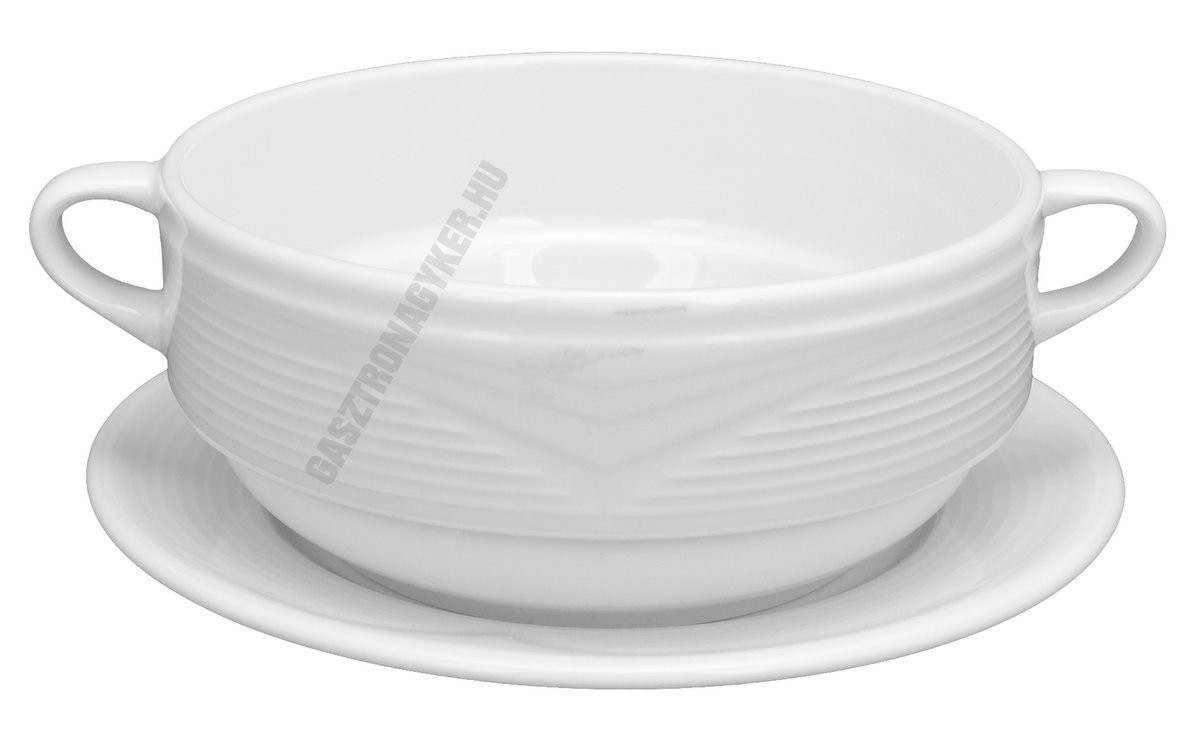 Saturn leveses csésze+alj 0,38 liter porcelán
