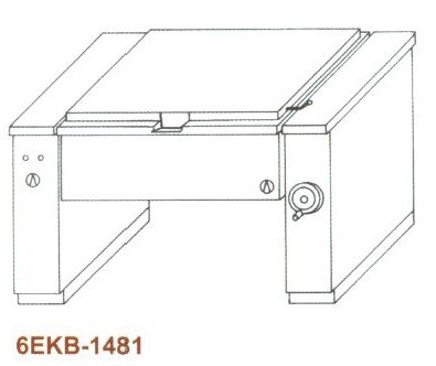 Elektromos buktatható pirító serpenyő 6EKB-1481