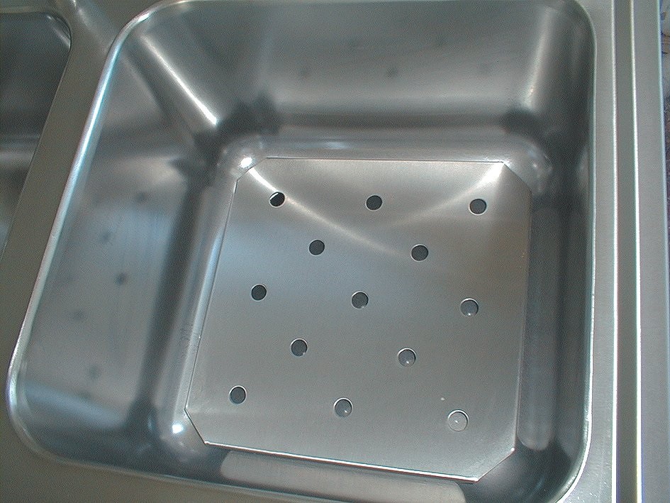 Csepegtető tálca 400×400 mm medenceméretű mosogatóhoz Emax-3602