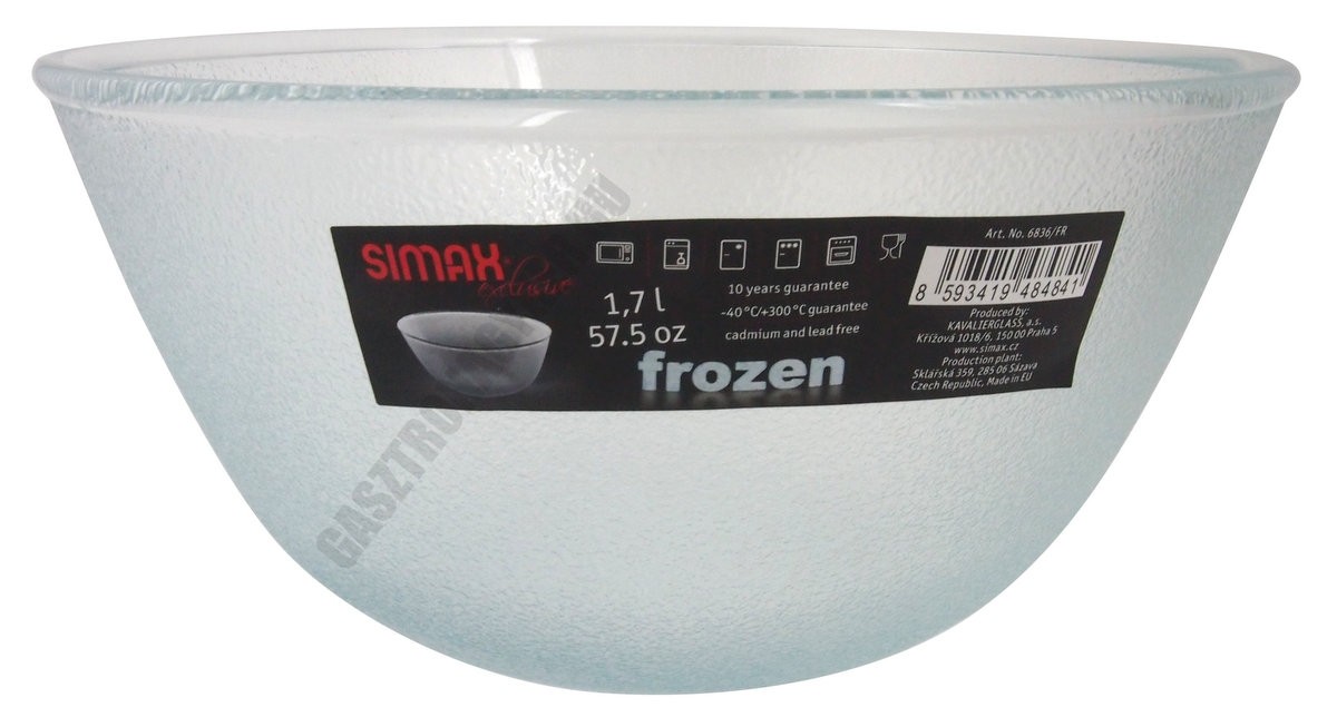 Simax hőálló jénai tál, 1,7 l, Frozen